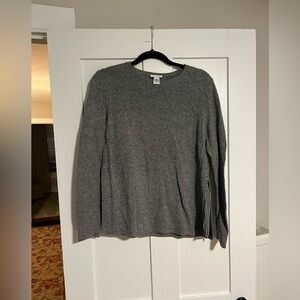J. Jill Gray Sweater Blouse Size Small